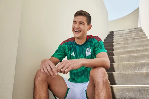 WK voetbal 2022 Mexico Thuisshirt Kids